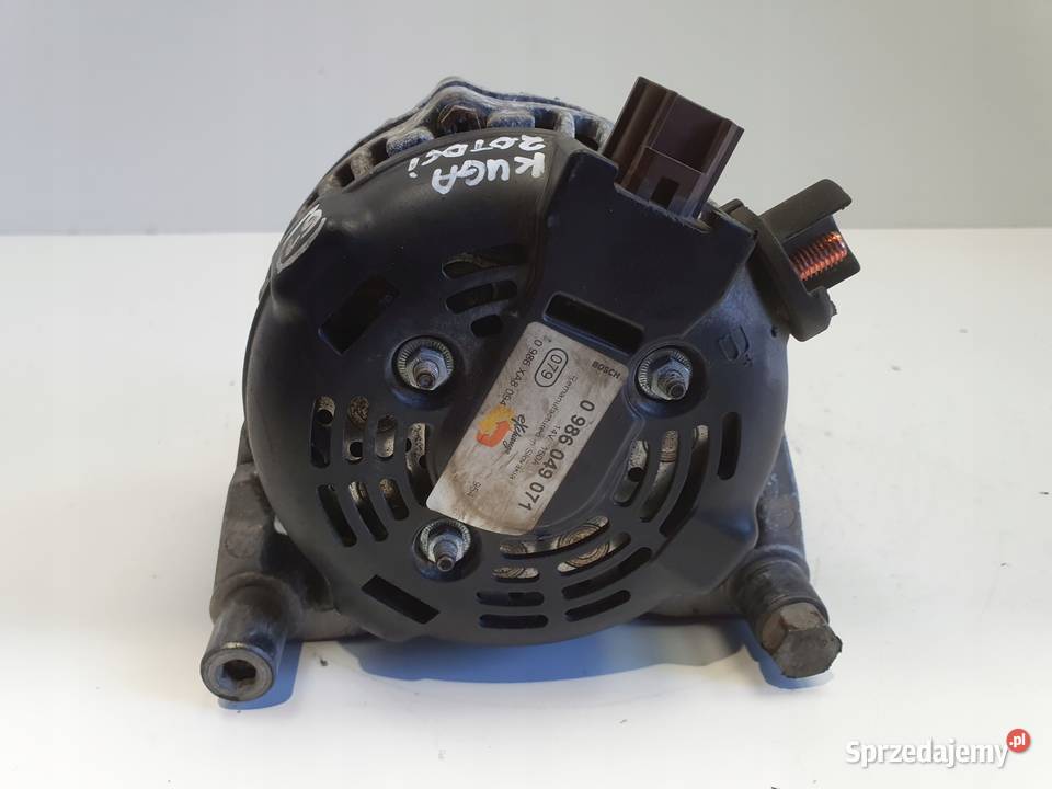 ALTERNATOR Ford Kuga 20 TDCI 0986049071 Układ elektryczny silnika Chełm