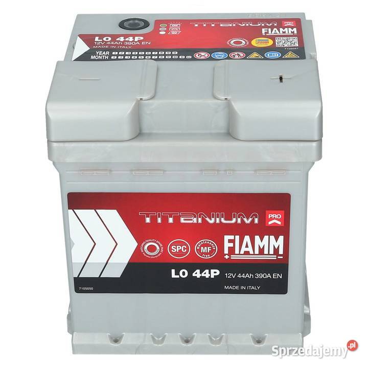 Akumulator FIAMM TITANIUM PRO FIAT 12V 44Ah 390A wielkopolskie