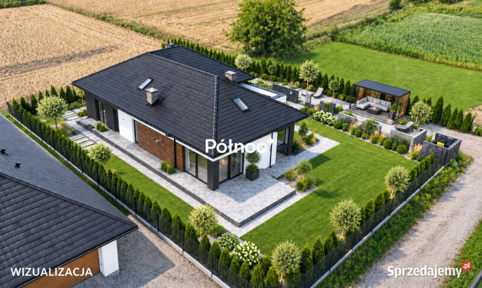 Nowoczesny nowy dom pod Zamościem Szopinek