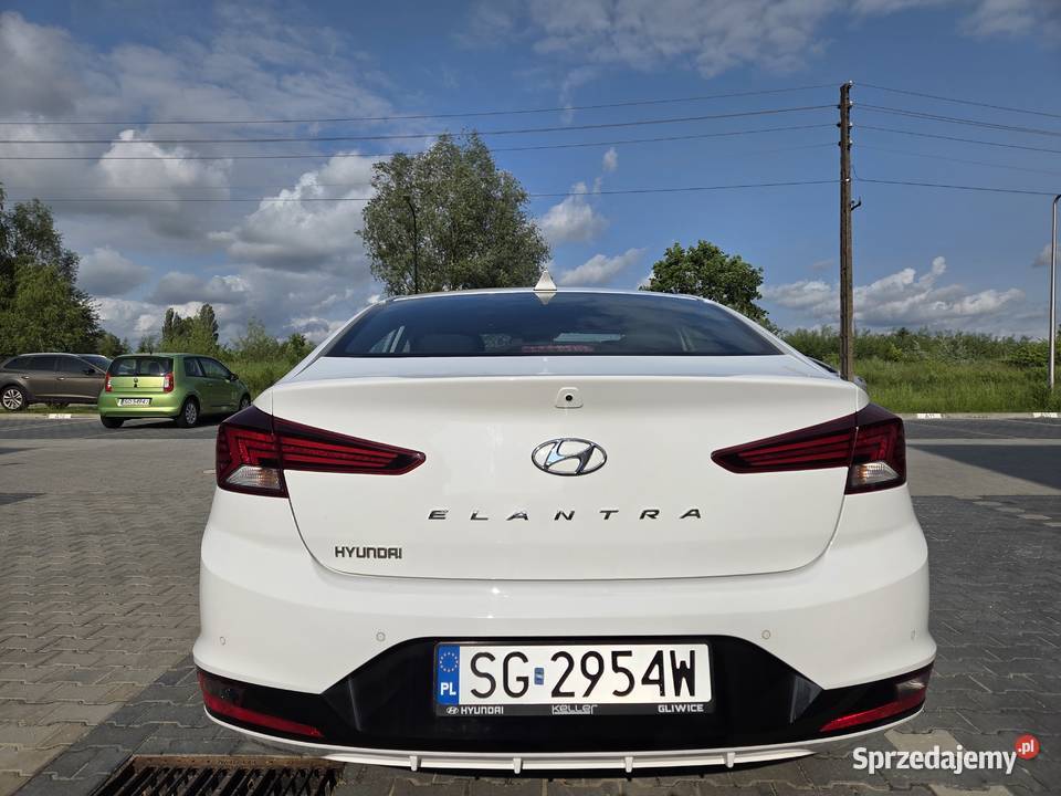 Hyundai Elantra Pierwszy właściciel Serwis ASO biały
