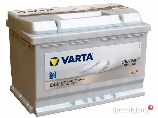 Akumulator 77Ah 780A VARTA SILVER E44 DARMOWY Części samochodowe