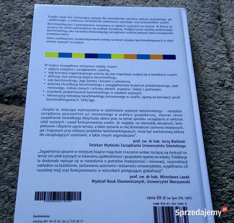 Benchmarking procesowy jako instrument Rok wydania 2015 pomorskie Gdańsk