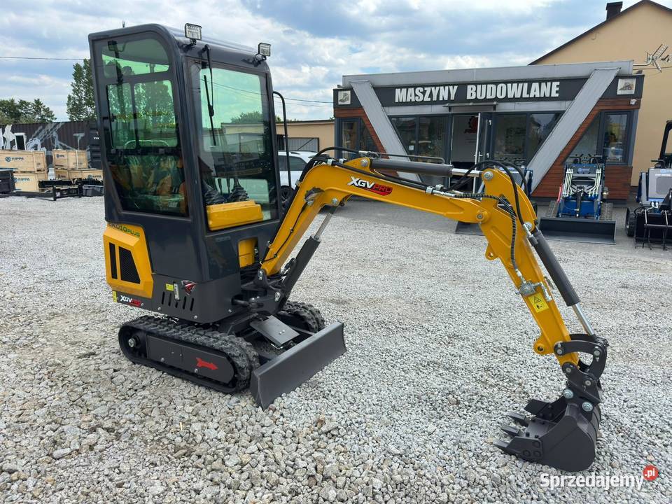 Nowa Minikoparka XGV EKO10 PLUS z 2026r Waga Złoczew sprzedam