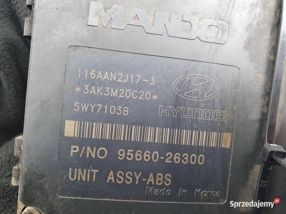 POMPA ABS HAMULCOWA HYUNDAI SANTA FE 9566026300 osobowe Lipno