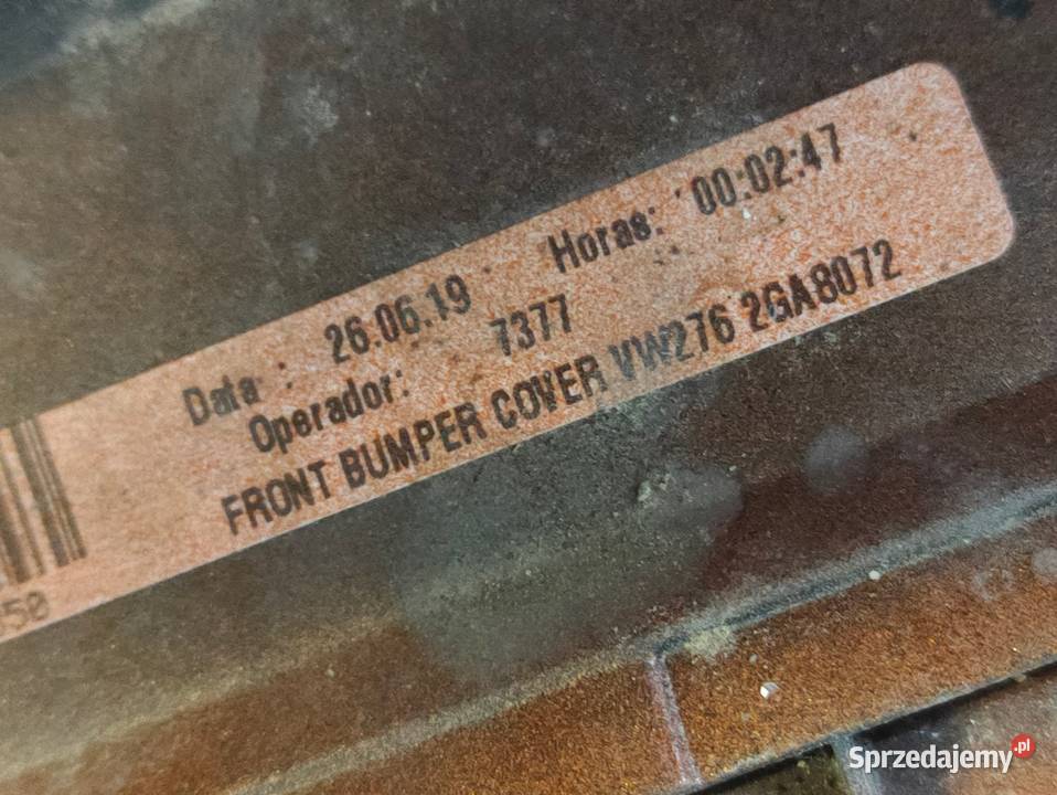 Zderzak Przód Przedni Vw TRoc 2GA807221J Pleszew