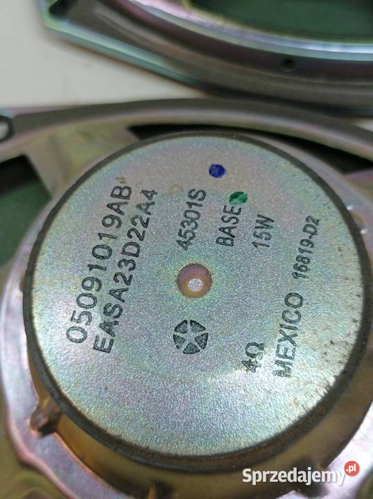 GŁOŚNIK KOMPLET 05091019AB Dodge Charger VII świętokrzyskie