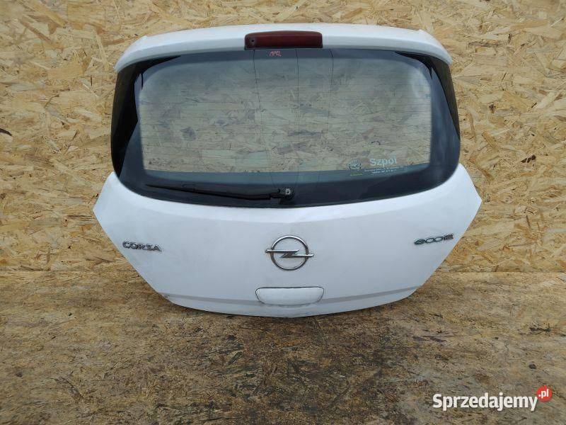 TYLNA KLAPA TYŁ POKRYWA BABAŻNIKA TYŁ SZYBA OPEL osobowe śląskie Rudziniec