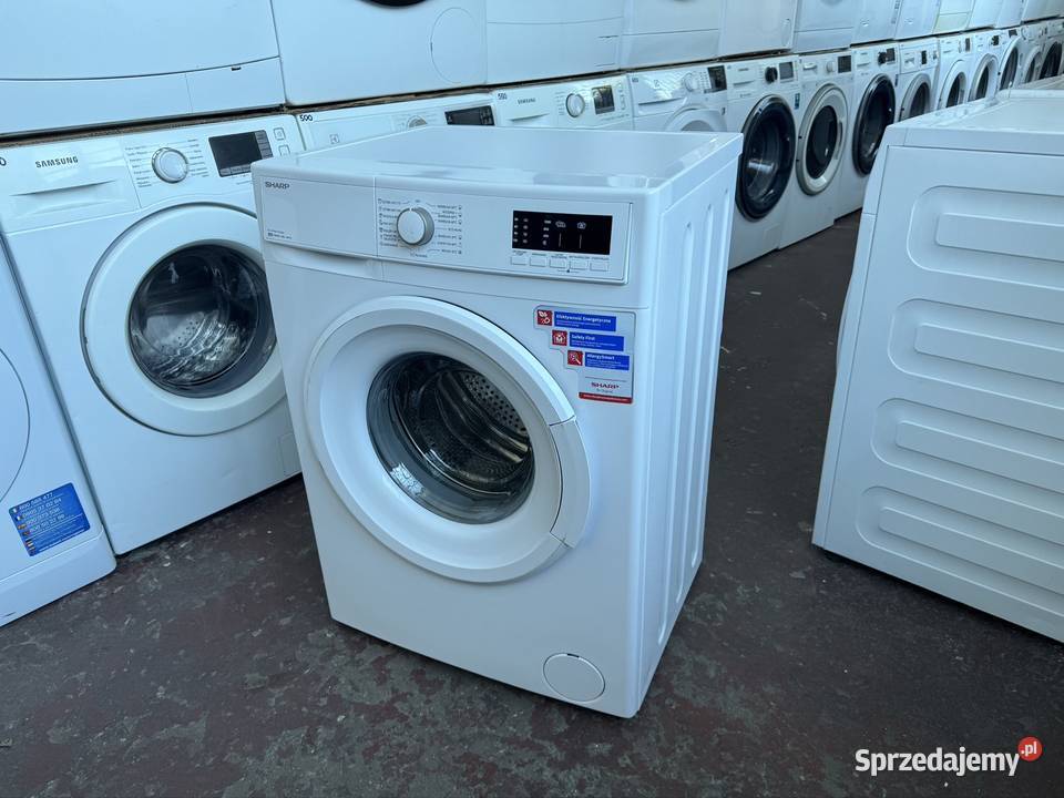 Wąska pralka SHARP 6 1000obr A Sprawna Gwarancja Warszawa