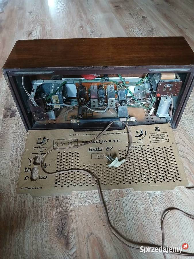 Radio lampowe firmy Loewe Opta z 60 lat Kraków