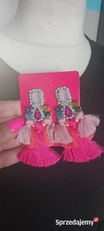 Kolczyki fredzle kujawsko-pomorskie Ostrowąs