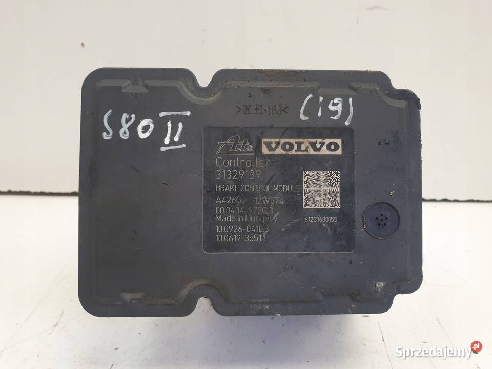 Volvo V70 III S80 II POMPA ABS Sterownik lubelskie Janów