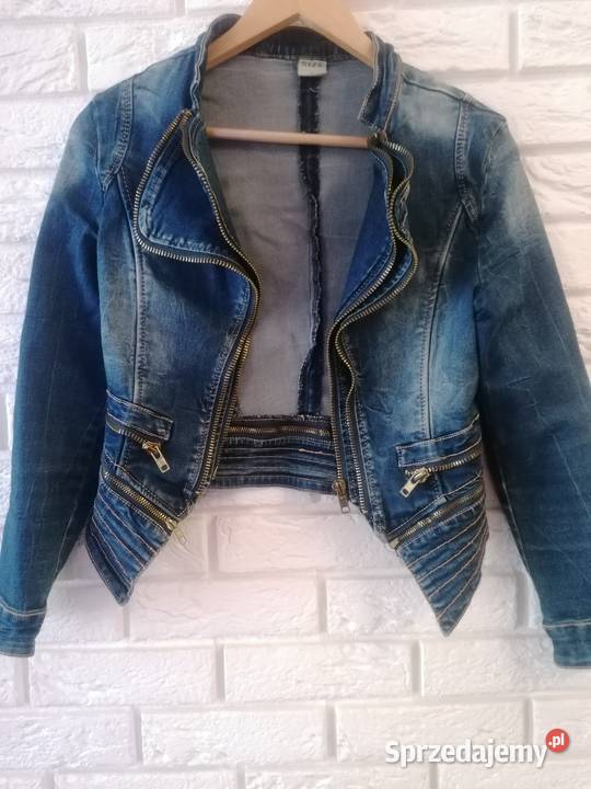 Kurtka damska jeansowa Kurtki i płaszcze Nysa