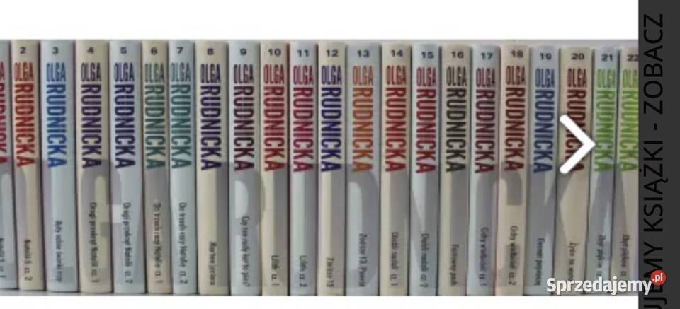 Seria książek Olgi Rudnickiej Pozostałe Warszawa