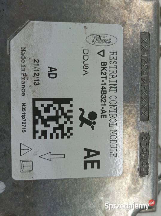 SENSOR AIRBAG BK2T14B321AE Ford Transit Custom I