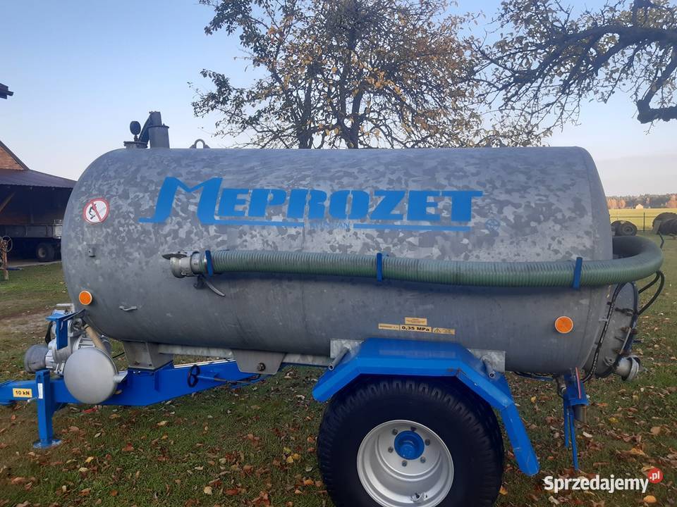Beczkowóz Meprozet 5000 l Nowy Beczka Wóz Grabów nad Prosną