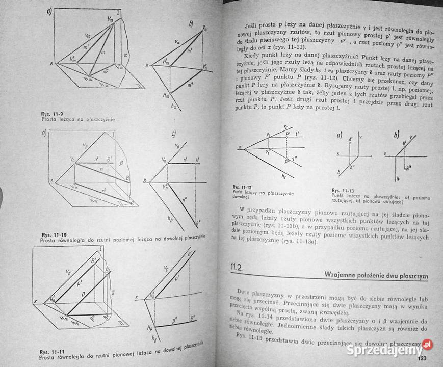 Rysunek techniczny Tadeusz Buksiński Antoni Chełm sprzedam
