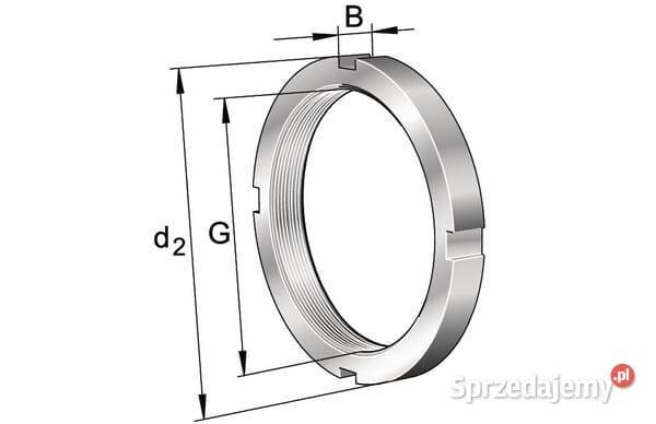 Łożysko stożkowe 3017x643x2144 mm INAFAG Kamionna