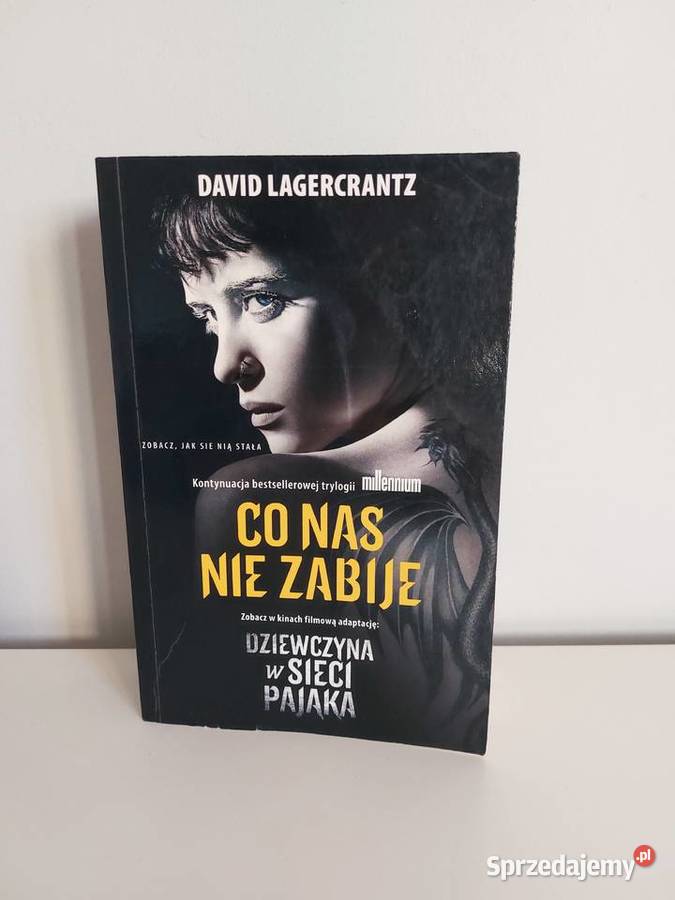 książka Co nas nie zabije David Lagercrantz Poznań