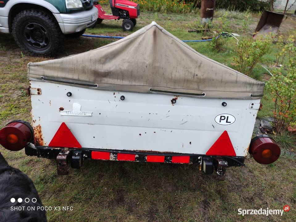 Przyczepka samochodowa DDR kujawsko-pomorskie Tuchola sprzedam