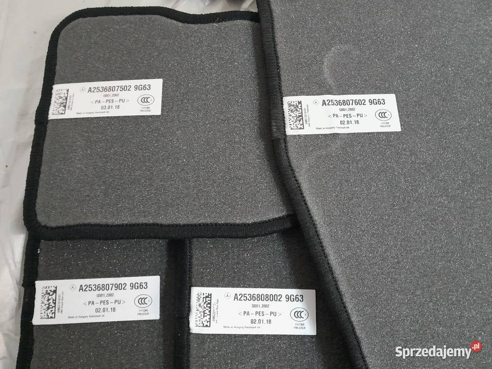 Dywaniki mercedes 253 OEM oryginał NOS Dywaniki Sieradz sprzedam
