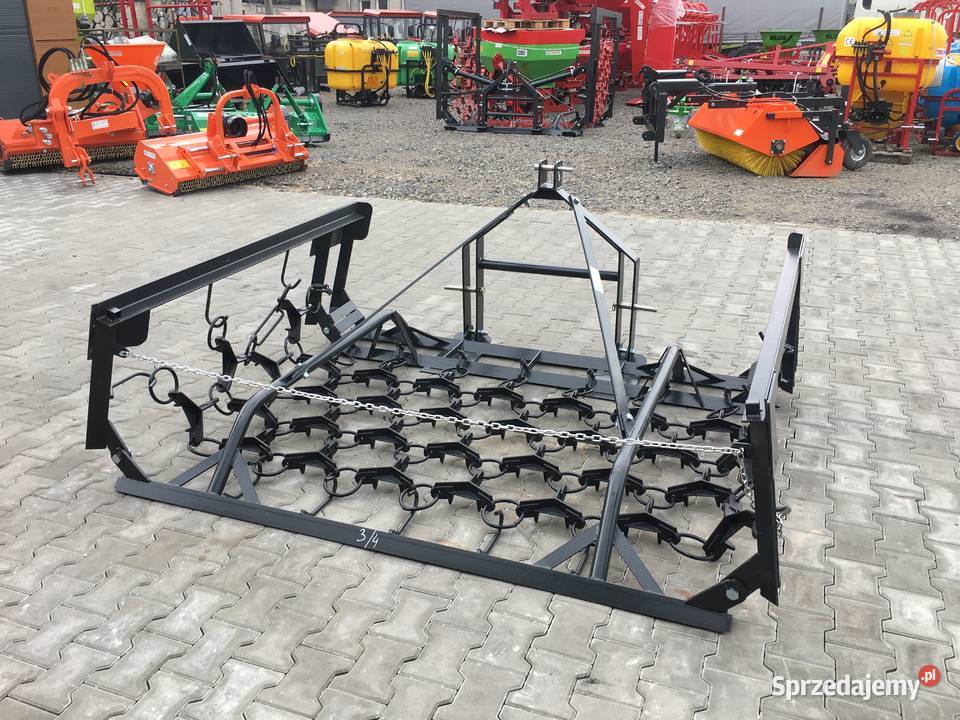 Włóka łąkowopolowa 6m 4ka brona polowa palcowa nieuszkodzony Ostrołęka