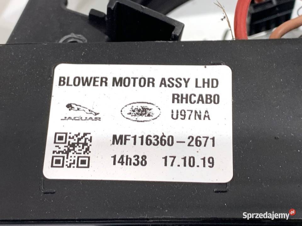 DMUCHAWA NAWIEWU JAGUAR XF II MF1163602671