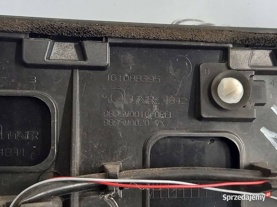 OPEL MERIVA B 10r blenda klapy tył 13268754 osobowe świętokrzyskie Kielce