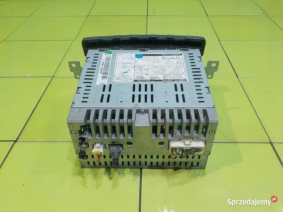 SSANGYONG RODIUS II TURISMO 20 B 13r radio CD Suków