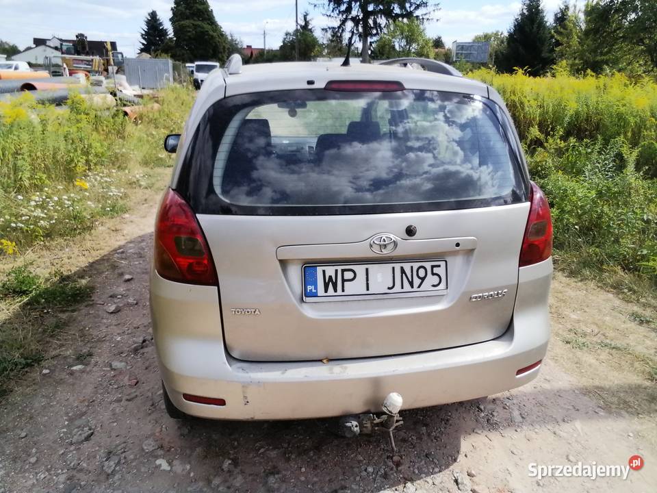 TOYOTA COROLLA VERSO 20 D4D 116 CZĘŚCI 2km Konstancin-Jeziorna