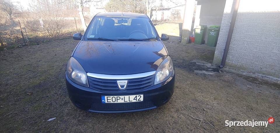 Dacia Sandero 14MPI 2010 129 Ostrożna sprzedam