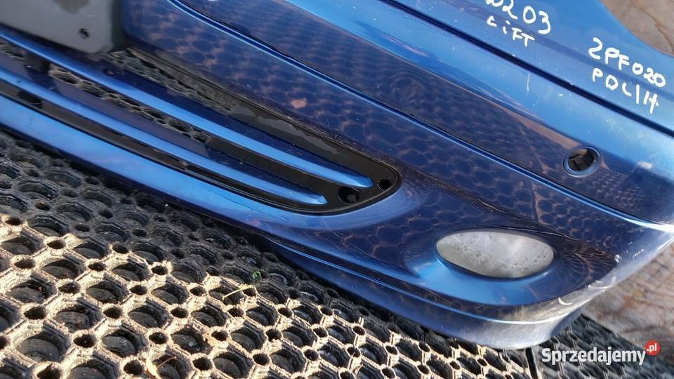 MERCEDES W203 ZDERZAK PRZÓD 345 HALOGEN PDC Pasy przednie i tylne