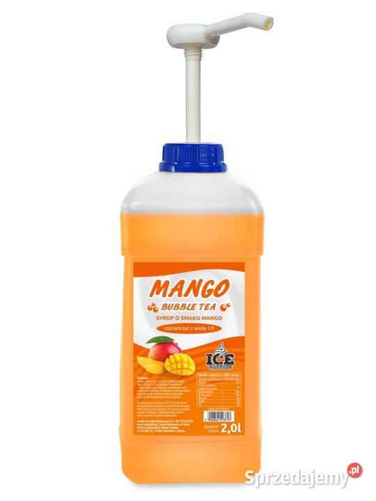 Syrop do Bubble Tea o smaku MANGO 2l 27 19
