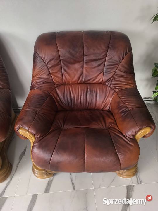 Meble wypoczynkowe skórzane 321 Lublin