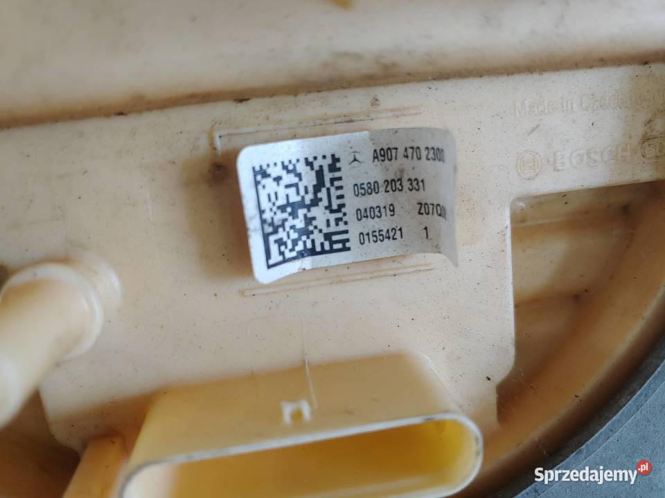 ZBIORNIK PALIWA W907 W910 Z POMPĄ A907 471 27 00 Zbiorniki małopolskie Kokotów