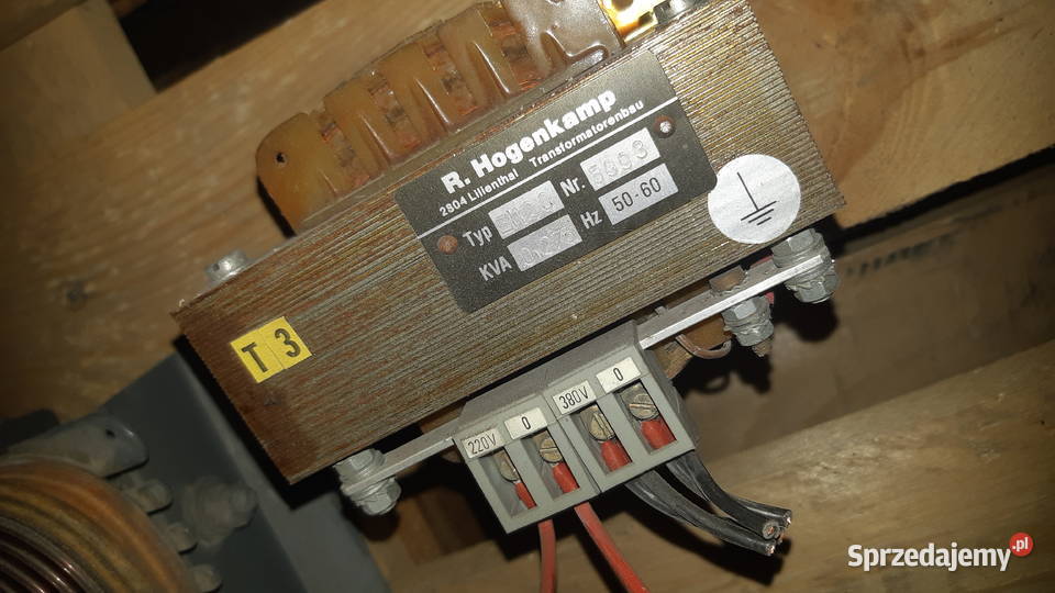 hogenkamp ei120 transformator 230W 5993 wielkopolskie Mosina