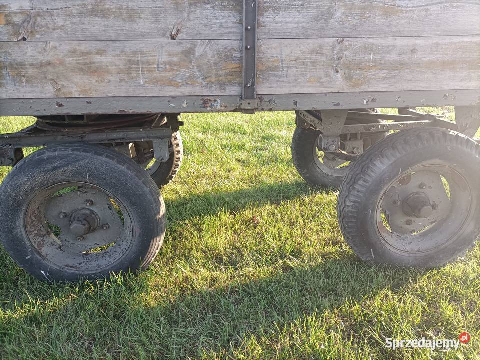 Przyczepa sadownicza rolnicza do mini traktora Galewice