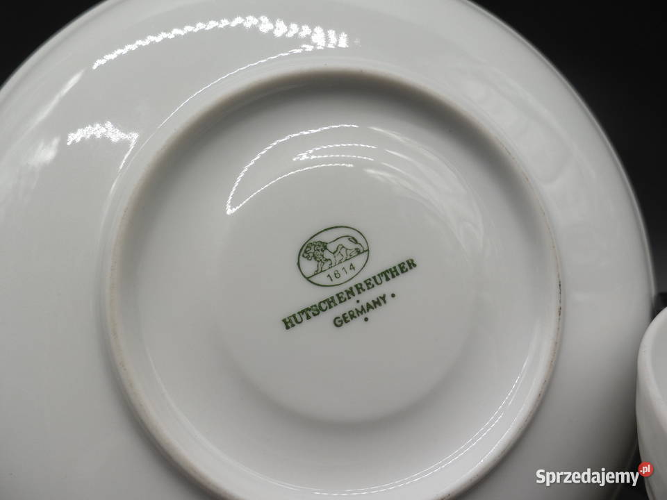 Filiżanka ze spodkiem Dresden White Raszków sprzedam