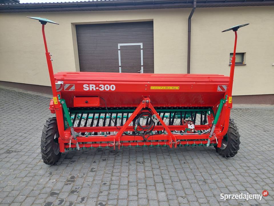 Sprzedam siewnik Agro masz 3m SR300 nowy redlice Sadzenie/siewniki Końskowola