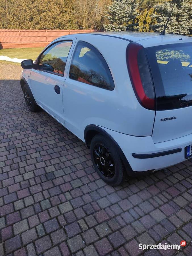 OPEL CORSA C 10 Benzyna 2005r łódzkie Łódź
