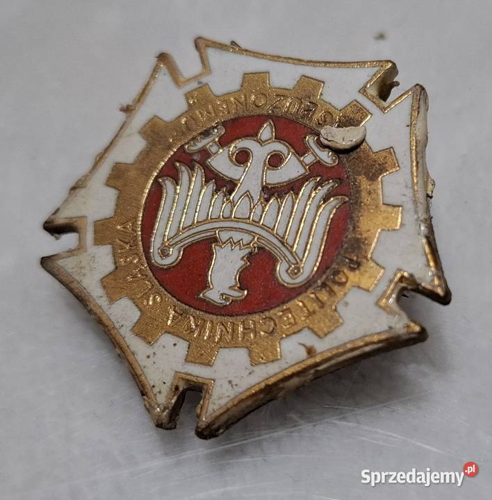 Odznaka przypinka Zasłużonemu Politechnika sprzedam