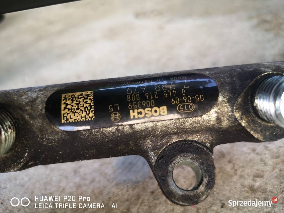 Listwa Szyna wtryskowa BMW E60 E61 535D 7788679 Kościan