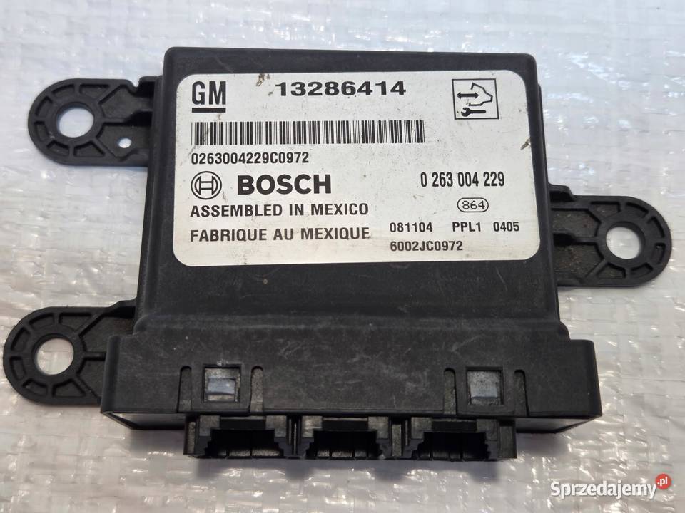 OPEL ZAFIRA B MODUŁ STEROWNIK PDC PARKOWANIA PDC