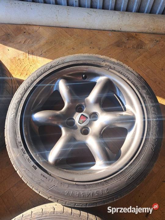 Felgi z oponami MG mgf tf Rover 4x95 R16 małopolskie Nowy Sącz sprzedam