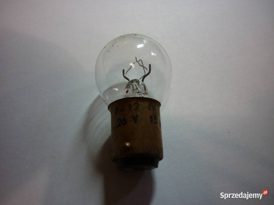 Żaróa 26 V 15 W dwupinowa Dębica sprzedam