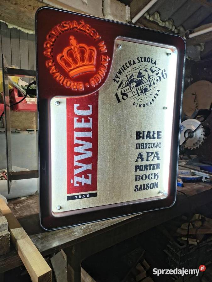 Neon Żywiec idealny na prezent do baru Rzeszów