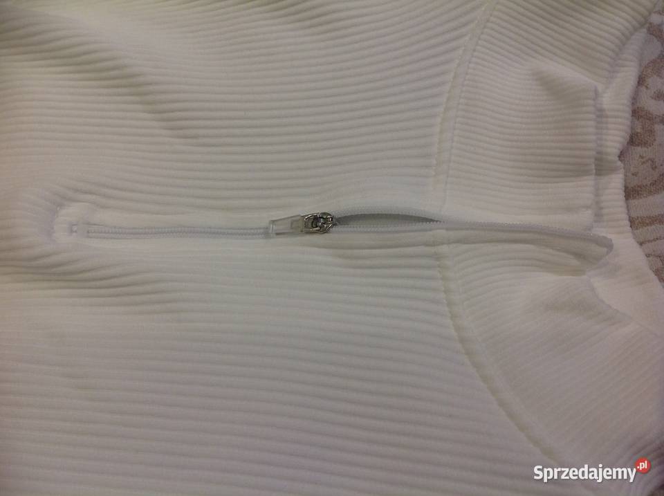 Komplet Biały Damski S Prążek NOWY lubuskie