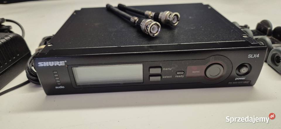 Shure SLX4 odbiornik bezprzewodowy Sprzęt estradowy, studyjny i DJ-ski Kultura i Rozrywka sprzedam