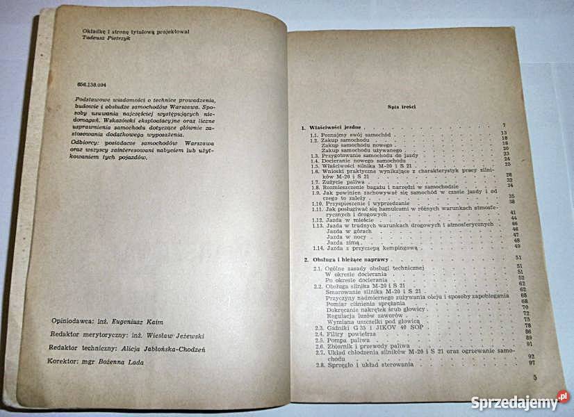 Jeżdżę samochodem Warszawa T Mikołajewski Ostrów Wielkopolski sprzedam