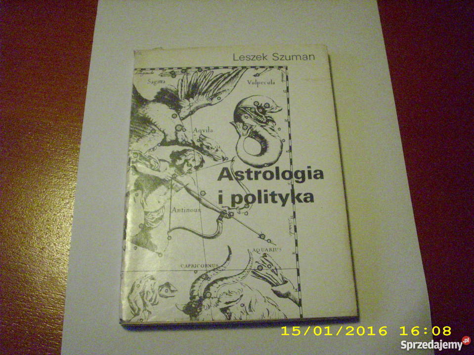 Astrologia i polityka L Szuman P zachodniopomorskie sprzedam