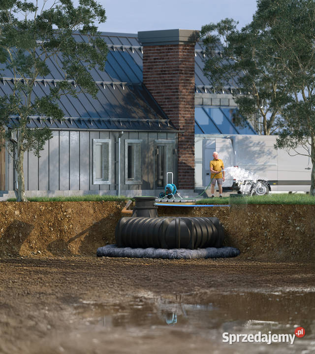 Zbiornik na wodę deszczową KINGSPAN 3000 L do Trzebnica